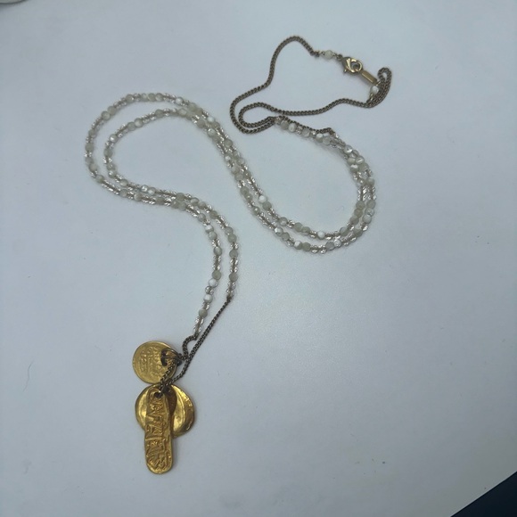 Chan Luu Long Necklace Charm Chain Beading - Picture 4 of 8